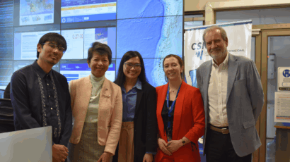 Embajadora de Filipinas visitó el Centro Sismológico Nacional